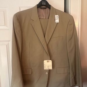 Jos A Bank tailored beige suit